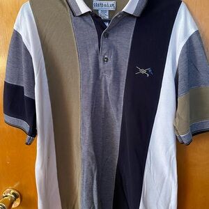 Vintage Grand Slam Men's Multicolor Polo Shirt